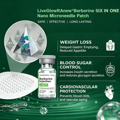 New 2026 Upgrade:LiveGlowRAnew® 6-in-1 Nano Microneedle Patch