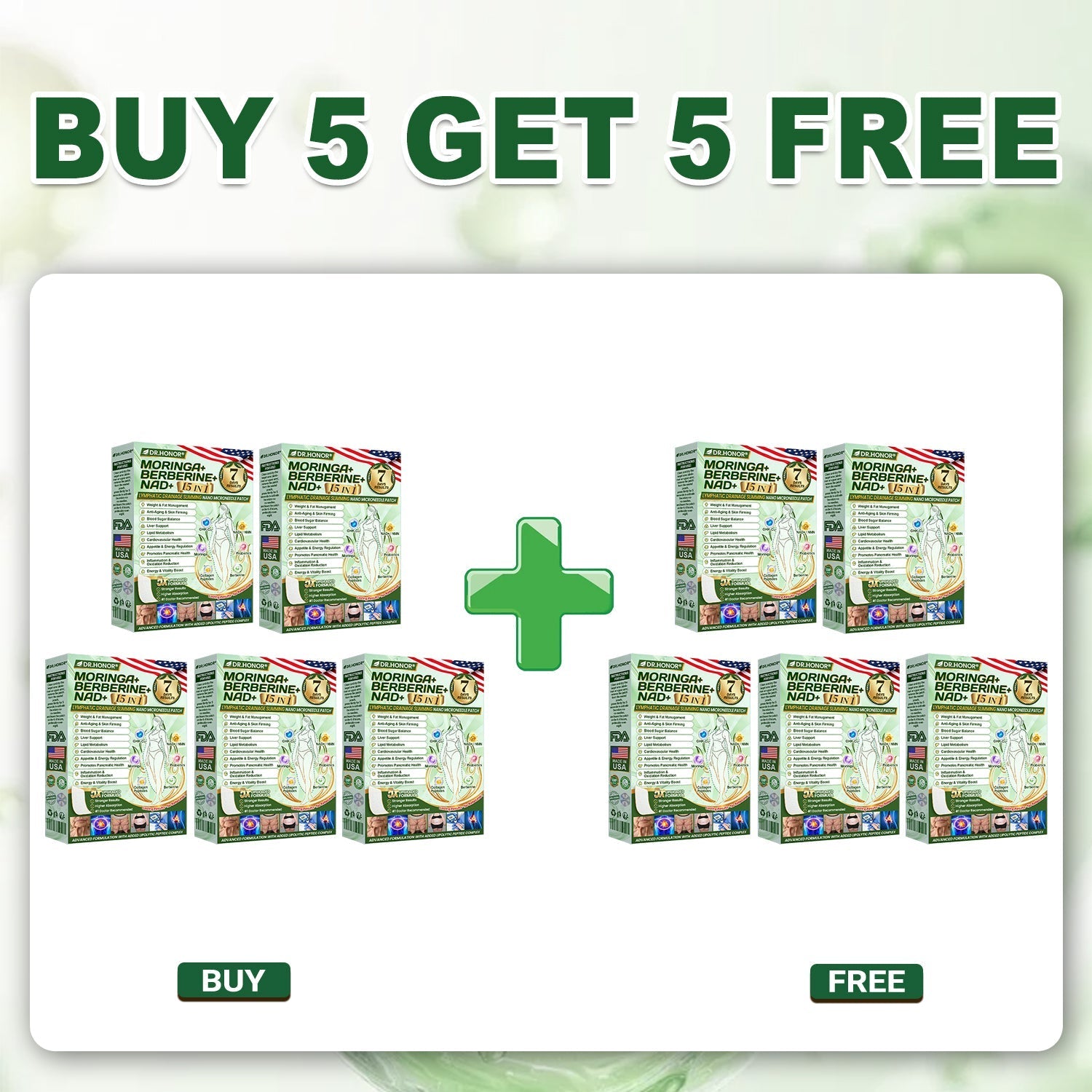Buy 5 Get 5 FREE - Lose up to 120lbs